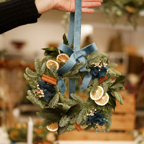 Corona Navidad Preservada